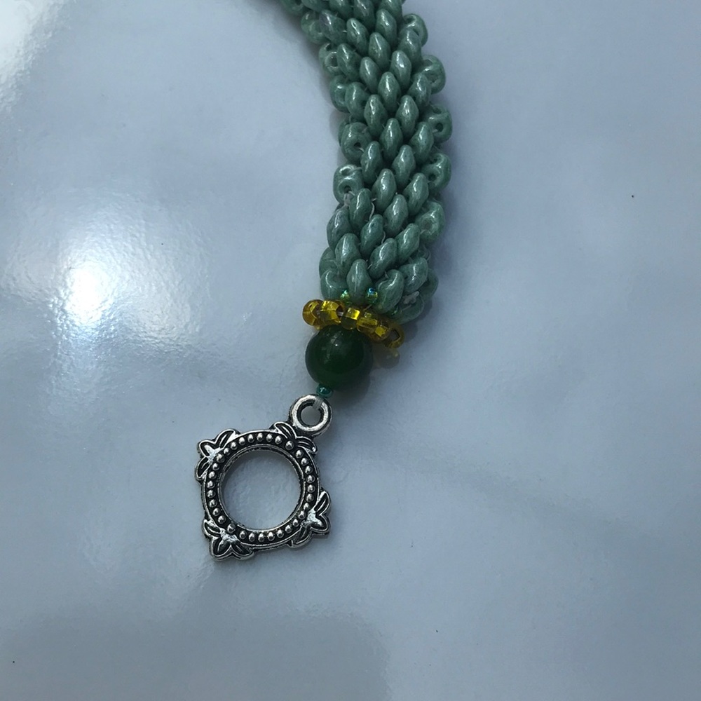 Mint green bracelet - Picture 2 of 3